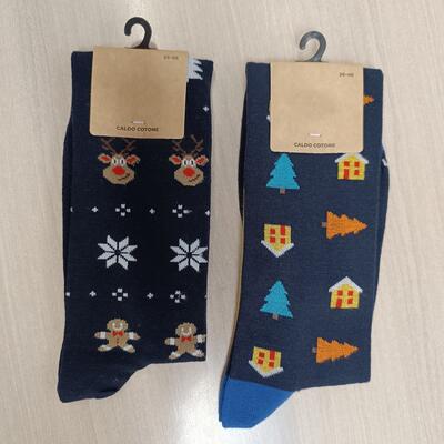 CALZINO LUNGO NATALE UOMO 9043 Ingrosso Calzetteria uomo Tellini S.r.l.