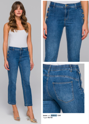 JEANS DONNA 90944/7 Tellini S.r.l. Ingrosso Abbigliamento