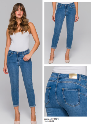 JEANS DONNA 91142/5 Tellini S.r.l. Ingrosso Abbigliamento