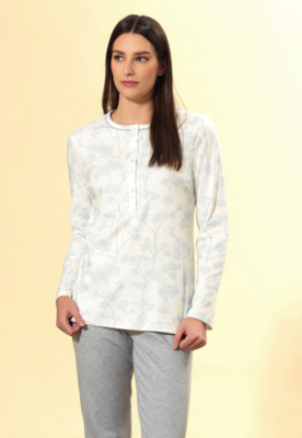 PIGIAMA SERAFINO DONNA M/L LQ292060 Ingrosso LINCLALOR Tellini S.r.l.