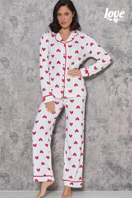 PIGIAMA APERTO DONNA M/L 94298 Tellini S.r.l. Ingrosso Abbigliamento