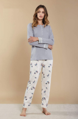 PIGIAMA SERAFINO DONNA M/L 96683 Ingrosso LAURA BIAGIOTTI Tellini S.r.l.
