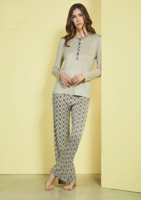 PIGIAMA SERAFINO DONNA M/L 96927 Tellini S.R.L. Velkoobchodní oblečení