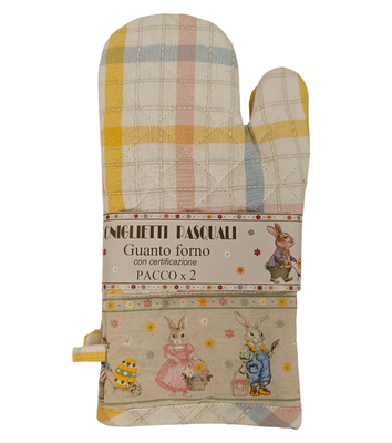 SET GUANTI 2PZ CONIGLIETTI Ingrosso Tessile Casa Tellini S.r.l.