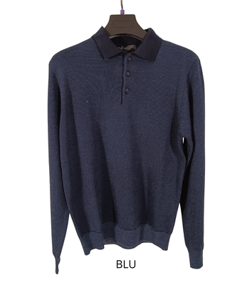 POLO UOMO M/L AGO/903 Tellini S.r.l. Ingrosso Abbigliamento