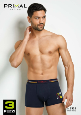 TRIS BOXER UOMO B325 Ingrosso PRIMAL Tellini S.r.l.