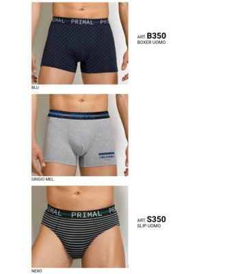 TRIS SLIP UOMO S350 Ingrosso PRIMAL Tellini S.r.l.