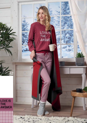 PIGIAMA DONNA M/L BANAK Tellini S.r.l. Ingrosso Abbigliamento