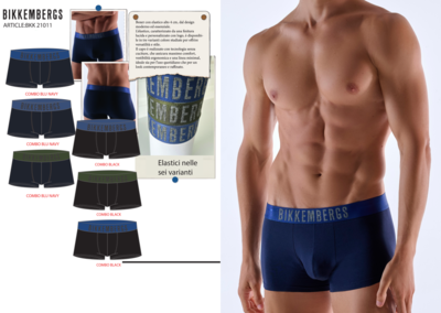 TRIS BOXER UOMO BKK21011T Tellini S.r.l. Ingrosso Abbigliamento