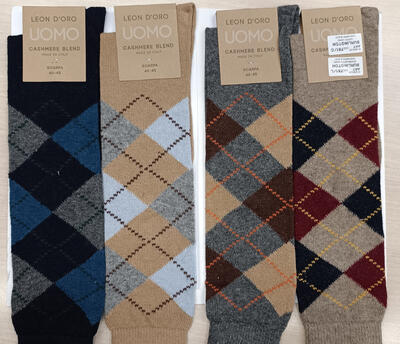 CALZINO LUNGO UOMO 751L ROMBI Ingrosso Calzetteria uomo Tellini S.r.l.