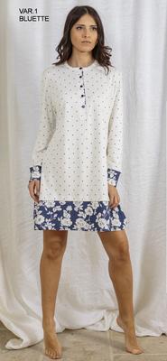 CAMICIA NOTTE DONNA  M/L C50050 Tellini S.r.l. Ingrosso Abbigliamento