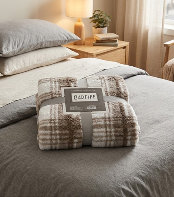 COPERTA 1P CARDIFF 150X210 Tellini S.r.l. Ingrosso Abbigliamento