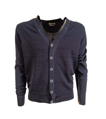 CARDIGAN UOMO CB830003 Ingrosso CRANBERRY Tellini S.r.l.