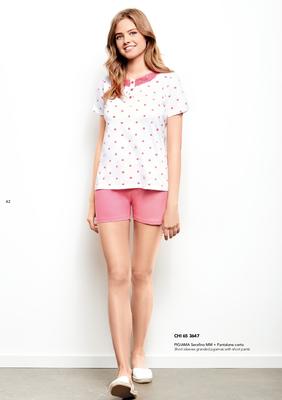 PIGIAMA DONNA M/M 3647 Tellini S.r.l. Ingrosso Abbigliamento
