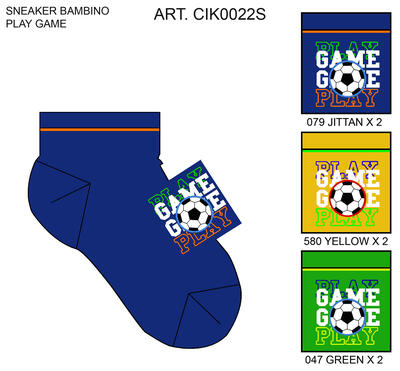 CALZINO CORTO BAMBINO CIK0022S Tellini S.R.L. Χονδρική ενδυμασία