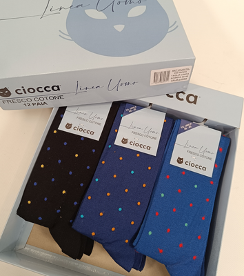 PÁNSKÉ DLOUHÉ PONOŽKY CIU0010L Tellini S.R.L. Velkoobchodní oblečení