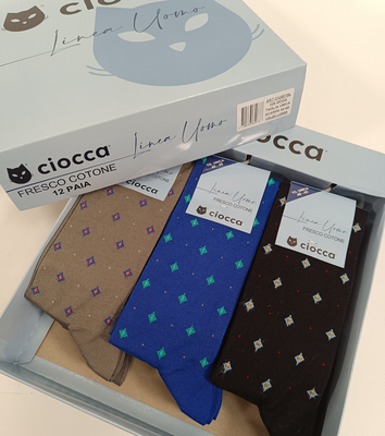 PÁNSKÉ DLOUHÉ PONOŽKY CIU0019L Tellini S.R.L. Velkoobchodní oblečení