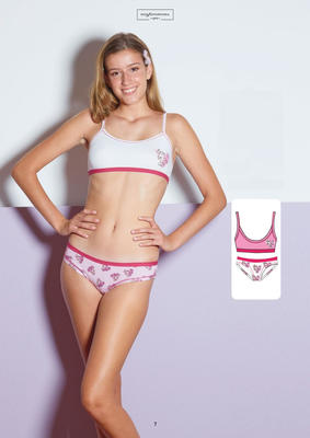 COORDINATO INTIMO RAGAZZA CS205 Tellini S.r.l. Ingrosso Abbigliamento