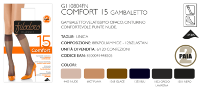 DAMEN KOMFORT 15 KNIE Tellini S.R.L. Großhandelskleidung