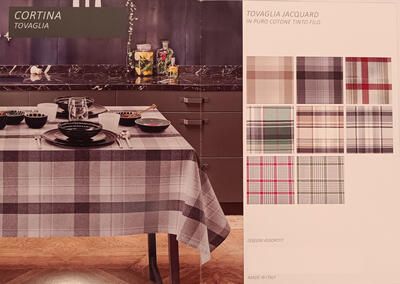 TOVAGLIA 12P CORTINA26 140X250 Tellini S.R.L. Velkoobchodní oblečení