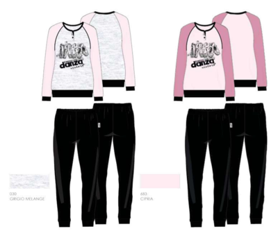 PIGIAMA SERAFINO RAGAZZA M/L B2DD22172 Ingrosso DIMENSIONEDANZA Tellini S.r.l.