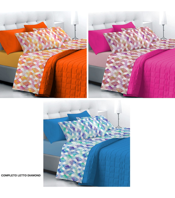 COMPLETO LETTO 1/2P DIAMOND Tellini S.r.l. Ingrosso Abbigliamento