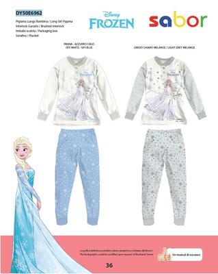 PIGIAMA BAMBINA M/L DY50E6962 Tellini S.r.l. Ingrosso Abbigliamento