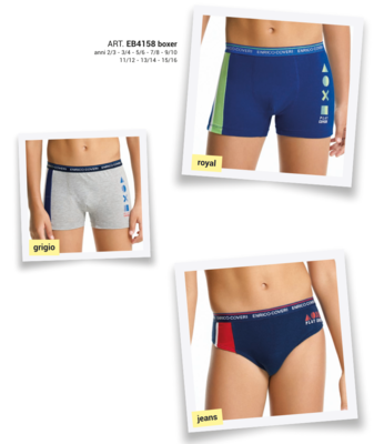 BOXER RAGAZZO EB4158 Ingrosso ENRICO COVERI Tellini S.r.l.