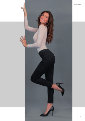 DAMEN-LEGGINGS EL13125 Tellini S.R.L. Großhandelskleidung