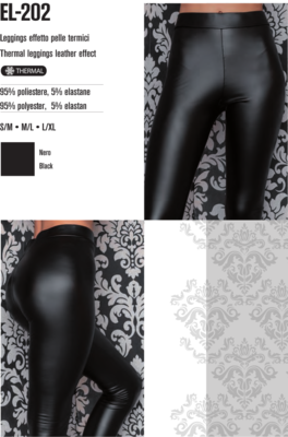LEGGINGS DONNA EL202 Tellini S.r.l. Ingrosso Abbigliamento