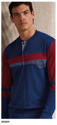 PIGIAMA UOMO M/L EP1155 Ingrosso ENRICO COVERI Tellini S.r.l.