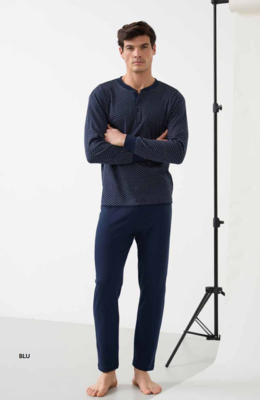 PIGIAMA UOMO M/L EP2204 Ingrosso ENRICO COVERI Tellini S.r.l.