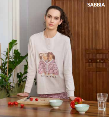 ŽENSKA PIDŽAMA M/L EP6249 Tellini S.R.L. Veleprodajna odjeća