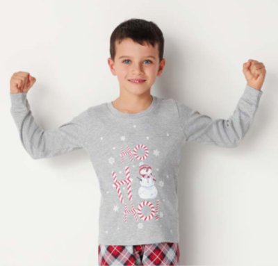 PIGIAMA BAMBINO/BAMBINA M/L EPB04 NATALE Ingrosso COTONELLA Tellini S.r.l.