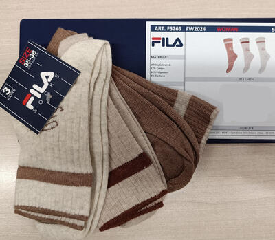 TRIS CALZINO CORTO DONNA F3269 Tellini S.r.l. Ingrosso Abbigliamento