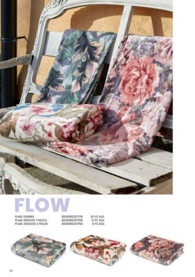 PLAID FLOW 130X160 Tellini S.r.l. Ingrosso Abbigliamento