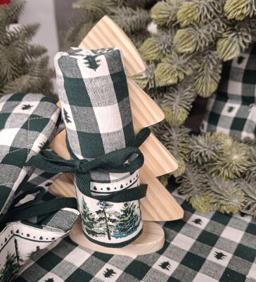 SET STROFINACCIO+SEGNAPOSTO WINTER FOREST Ingrosso Casa natale Tellini S.r.l.