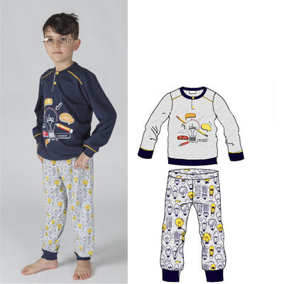 PIGIAMA BAMBINO M/L G20020 Tellini S.r.l. Ingrosso Abbigliamento