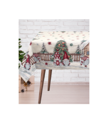 WEIHNACHTSTISCHDECKE 12P GASPAR Tellini S.R.L. Großhandelskleidung