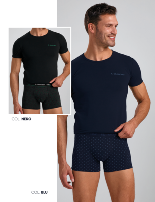 COMPLETO INTIMO UOMO GC1269 IL GRANCHIO, Ingrosso MAGLIE INTIME UOMO