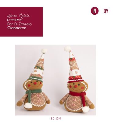 PAN DI ZENZERO GIANMARCO 35CM Tellini S.r.l. Ingrosso Abbigliamento