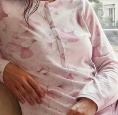 CAMICIA NOTTE DONNA M/L LS292385 Ingrosso Intimo Tellini S.r.l.