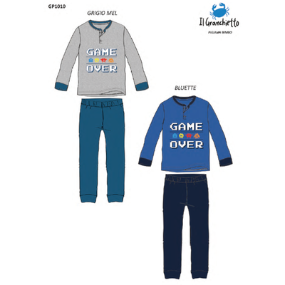 PIGIAMA BAMBINO M/L GP1010 Tellini S.r.l. Ingrosso Abbigliamento