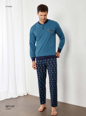 PIGIAMA UOMO M/L GP1147 Ingrosso IL GRANCHIO Tellini S.r.l.