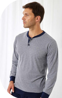 PIGIAMA UOMO M/L GP1148 Ingrosso IL GRANCHIO Tellini S.r.l.