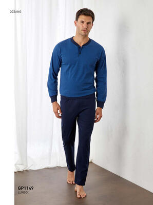PIGIAMA UOMO M/L GP1149 Ingrosso IL GRANCHIO Tellini S.r.l.