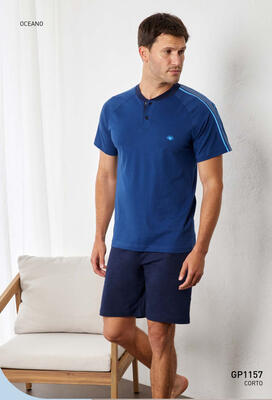 PIGIAMA UOMO M/M GP1157 Tellini S.r.l. Ingrosso Abbigliamento