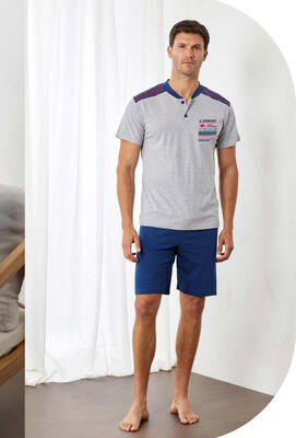 PIGIAMA UOMO M/M GP1158 Tellini S.r.l. Ingrosso Abbigliamento