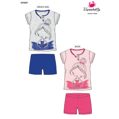 PIGIAMA BAMBINA M/M GP2007 Tellini S.r.l. Ingrosso Abbigliamento