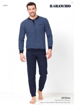PIGIAMA CONFORMATO UOMO M/L GP2044C Ingrosso IL GRANCHIO Tellini S.r.l.